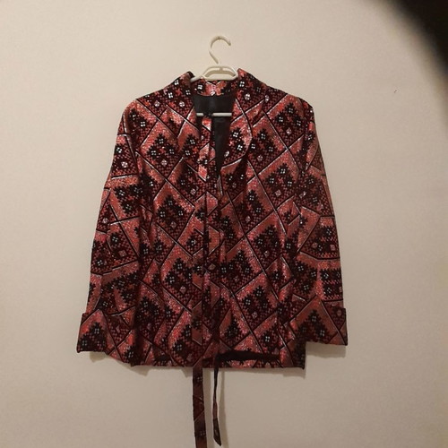 Evening jacket new, size Medium, red