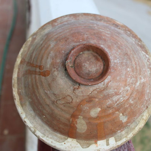 Tsanakkale handmade ceramic plate from Asia Minor