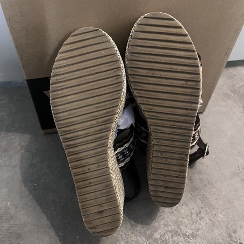 Wrangler platform sandals used, beige size 38, lightweight