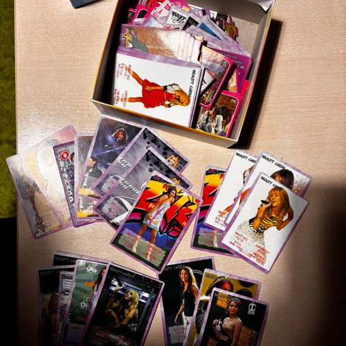 Hannah Montana cards and stickers like new