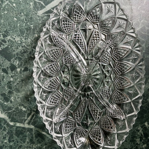 Serving platter used