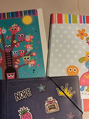 School supplies used, set