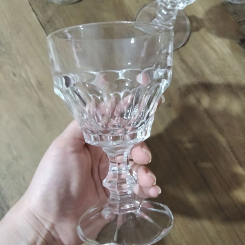 Vitrozax Italy wine glasses set of 6 used