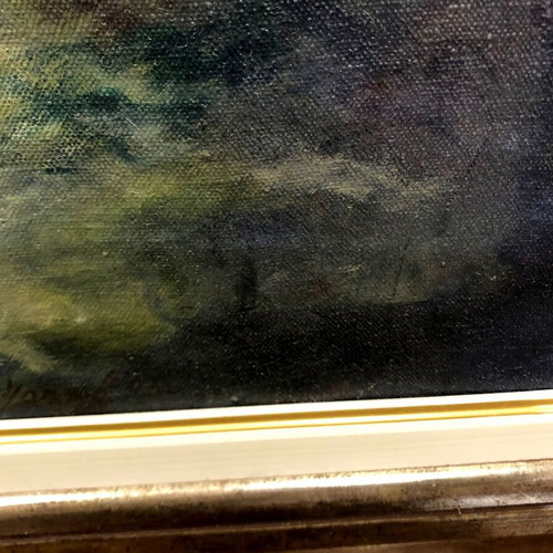 Oil painting by Konstantinos Giannakopoulos used