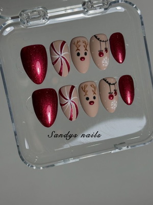 Press On Nails handmade set of 10, new