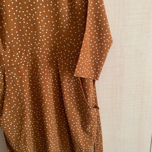 Blue Vanilla women's dress size M like new with pockets and ribbons