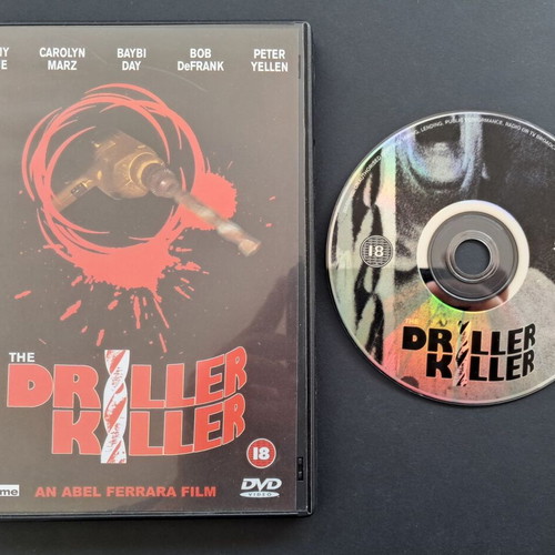 Driller Killer DVD mint, 1979 slasher film by Abel Ferrara