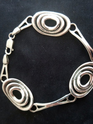 Silver bracelet 925 for women, like new, 11 grams