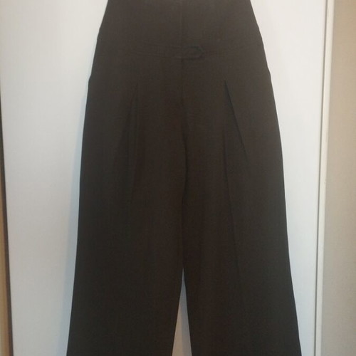 Lynne women's high-waisted wide pants like new, size XS, black