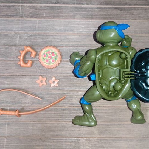 Teenage Mutant Ninja Turtles Storage Shell Leonardo used 1991