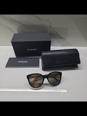 Chanel γυαλιά ηλίου butterfly κοκάλινα με φακούς καθρέφτη καινούργια