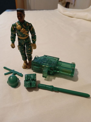 Φιγούρα δράσης G.I. Joe Bullet-Proof v1 μεταχειρισμένη με αξεσουάρ