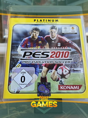 Pro Evolution Soccer 2010 Platinum PS3 game like new, sports