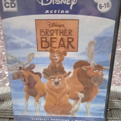 Disney's Brother Bear children's PC action game used