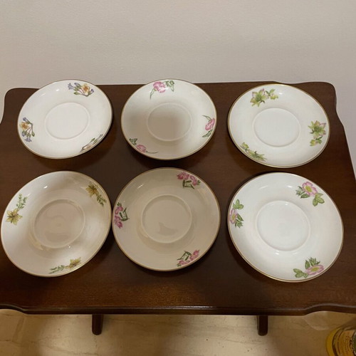 Flora Graeca collectible porcelain cup set by Niki Goulandri new