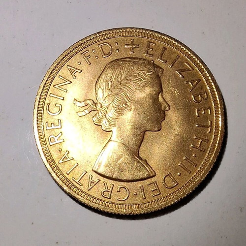 Gold coin 1957 new, 22 carat