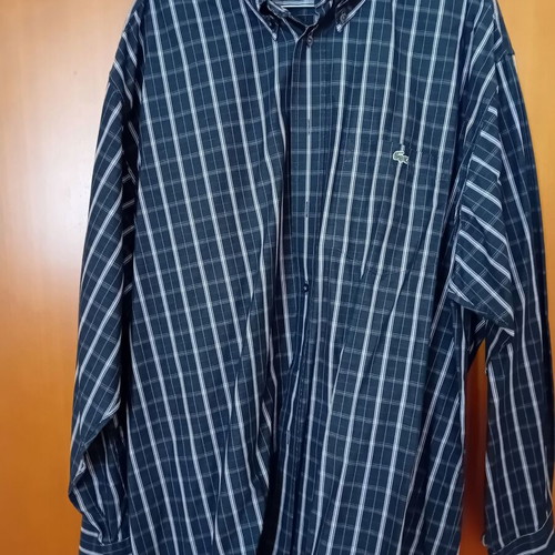 Lacoste men's shirt used, size XXL, black