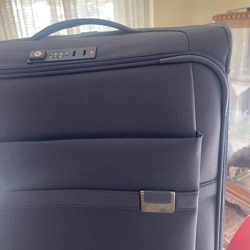 Samsonite large suitcase 73cm dark blue like new