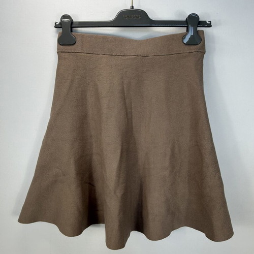 YAS knitted light brown skirt size S like new