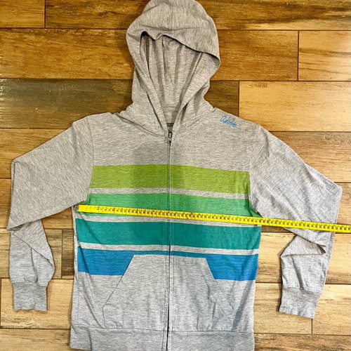Quiksilver Hoodie Grey Small Medium Like New