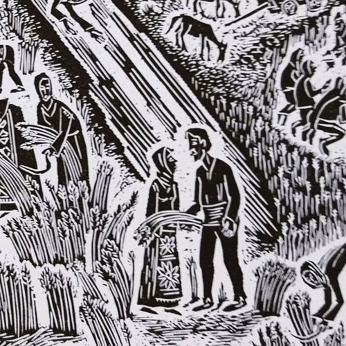 Linocut Harvest new