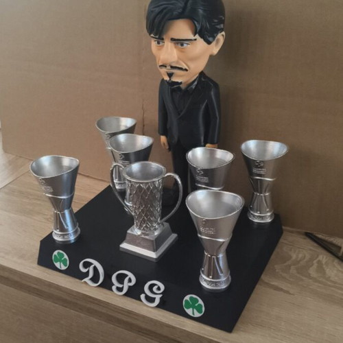 DPG 3D printed trophy set with 7 trophies, 22 cm, hand painted