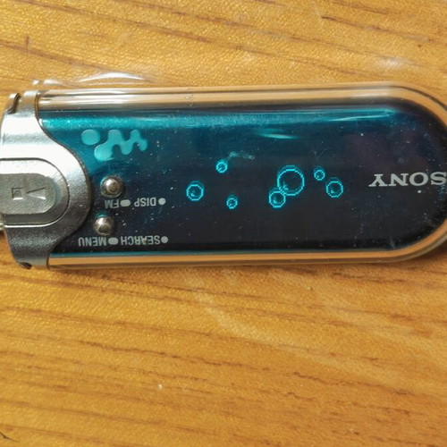 Sony NW-E503 MP3 player, perfume bottle design