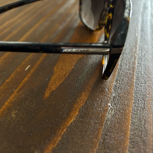 Dior sunglasses used, brown tartaruga