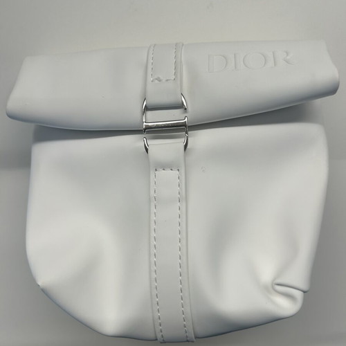 Dior toiletry bag like new, white