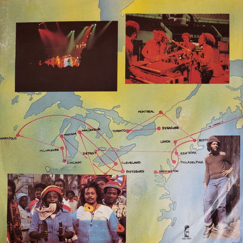 Bob Marley & The Wailers Babylon By Bus vinyl used