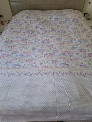 Duvet cover set and 2 pillowcases like new