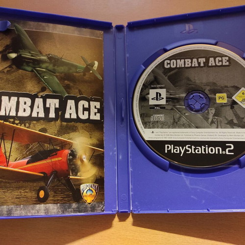 Combat Ace PlayStation 2 PAL exclusive like new and complete