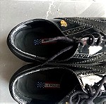  U.S polo assn loafers Oxford μοκασίνια παπόυτσια μαύρα