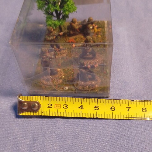 Mini Diorama German Paratroopers World War II scale 1/72 like new