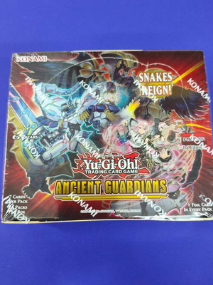 Yu-Gi-Oh! Ancient Guardians booster display