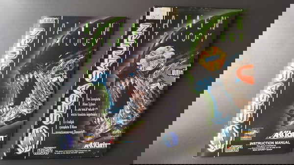 Sega Saturn Alien Trilogy σκετο κουτι και manual