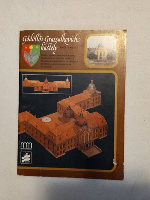 Godolo Palace Paper Model Hungary like new (1986)