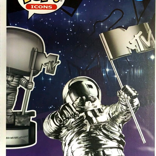 Funko Pop MTV Moon Person vinyl figure new