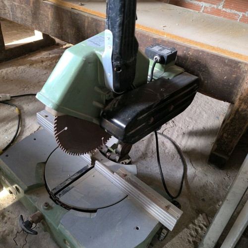 Omga heavy-duty miter saw used, 300mm blade