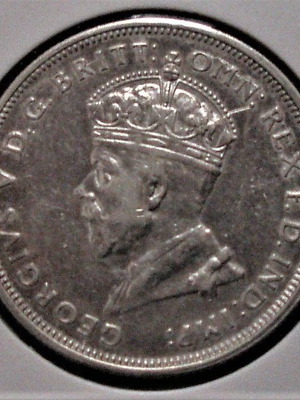 Νόμισμα 1 Florin 1927 George V μεταχειρισμένο