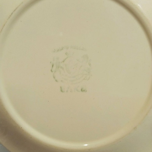 Elke Chalkis Hellas ceramic small plate used