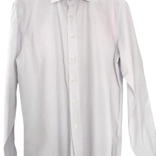 Prince Oliver men's shirt XL like new, fine purple check cotton