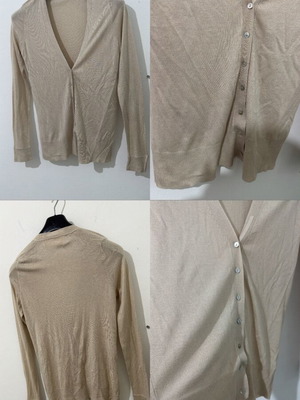 Cardigan used size M, beige