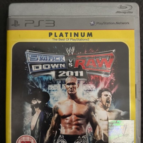 WWE Smack Down VS Raw 2011 PS3 game like new, complete