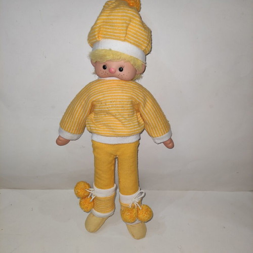Vintage Fasouletos El Greco 1980 doll, like new, 35 cm