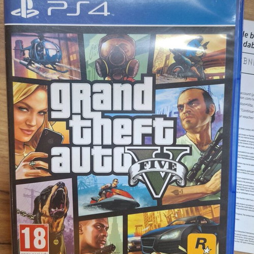 GTA 5 with maps new game for Sony Playstation 4