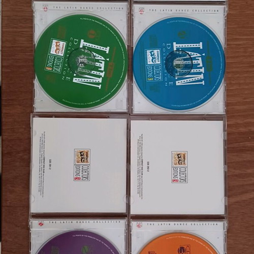 Latin CD collection used, set of 4