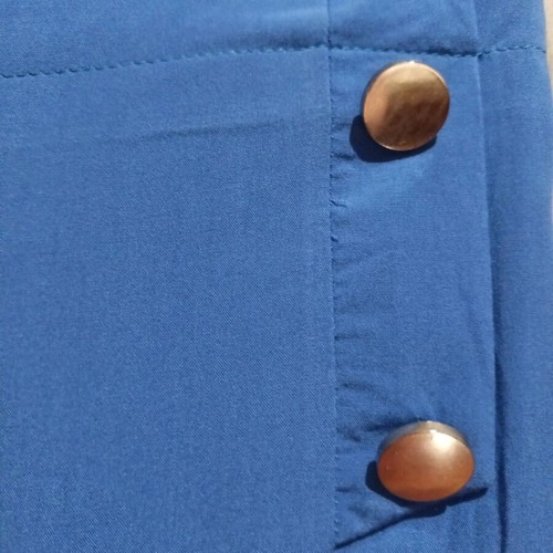 Girls' pants size 146 cm blue new for 12 years old