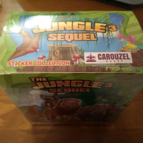 Carouzel The Jungle 3 Sequel sealed box with 50 packets and new album