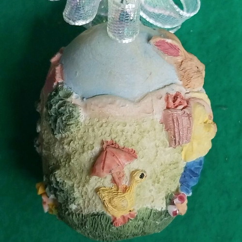Easter Decoration Set like new, handmade eggs and butterfly
